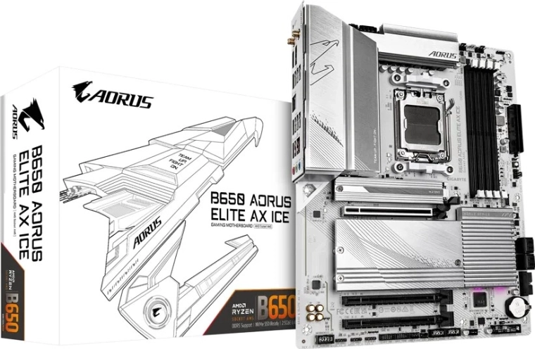 Základní deska Gigabyte B650 AORUS ELITE AX ICE (AM5, ATX)