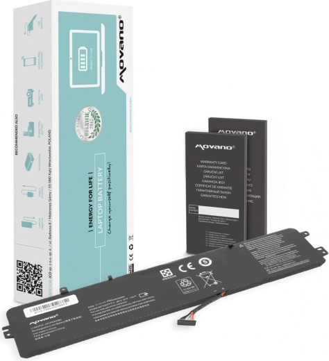 Baterie Movano pro Lenovo 700-15ISK 4000 mAh 44 Wh