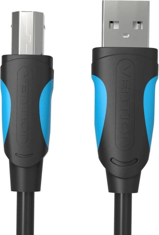 USB 2.0 kabel USB‑A na USB‑B pro tiskárny 1 m – Vention, černý
