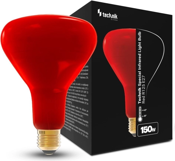 Infračervená žárovka R125 150 W E27 Technik