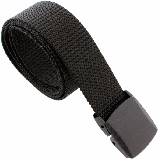 Taktický černý opasek do kalhot