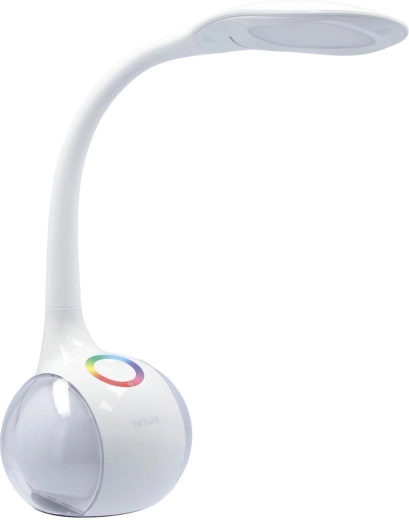 Stolní LED lampička RETLUX s RGB podsvícením