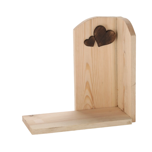 Dřevěný podstavec pod svíčku a květinovou kompozici