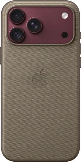Apple TechWoven kryt s MagSafe pro iPhone 18 Pro Max – vínově červený – Světle béžová