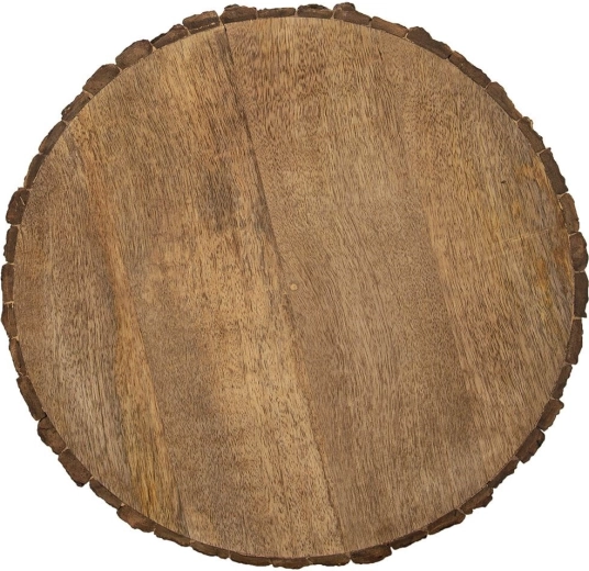 Dřevěná prkénka a servírovací tác z manga 39 cm