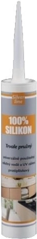 Univerzální silikon 100% acetátový 280 ml SILVER LINE