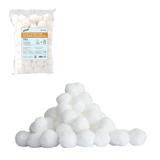 Filtrační kuličky do bazénu 700 g – náhrada filtračního písku