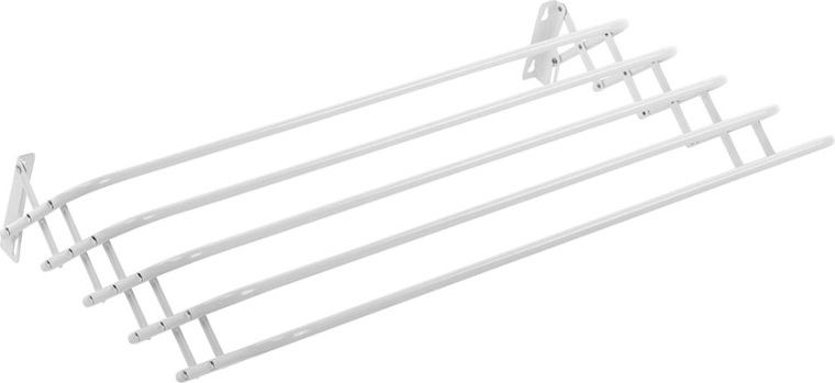 Brio Super skládací nástěnný sušák na prádlo 4 m, 80 cm