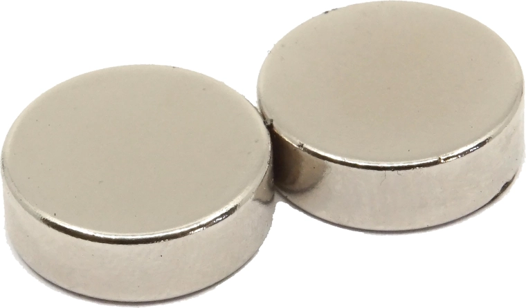 Neodymový válec 15 × 5 mm (2 ks)
