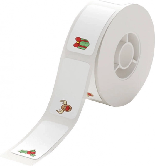 Termální štítky Niimbot 12 × 30 mm, 210 ks – Christmas