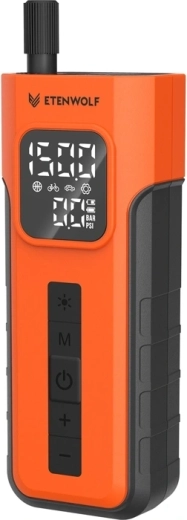 Přenosný autokompresor Etenwolf C2 s baterií 4000 mAh