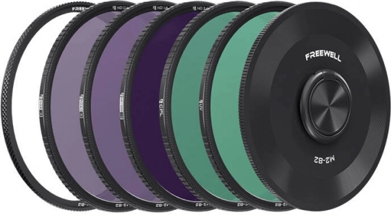 Sada magnetických filtrů freewell m2 quick swap 82 mm (nd8/nd64/nd1000/cpl/uv)