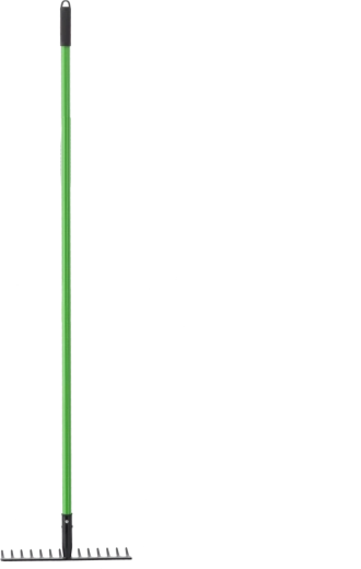 Zahradní hrábě s fiberglass násadou 35 × 8 × 148 cm