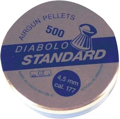 Olůvka na ryby Diabolo 4,5 mm, 500 ks
