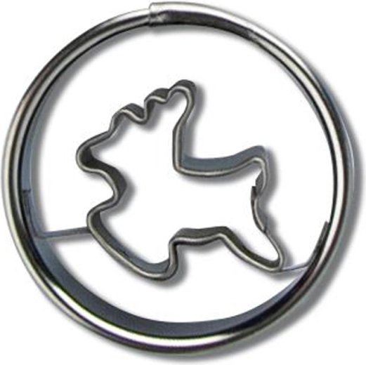 Vykrajovátko na cukroví – kolečko se sobem 4 cm