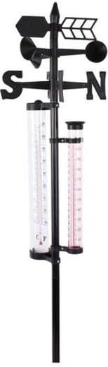 Venkovní zapichovací meteostanice s 5 funkcemi