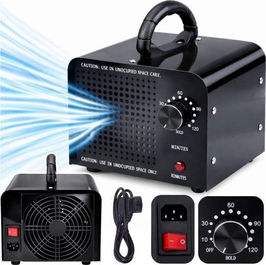 Ozonový generátor LEAN 60 000 mg/h, 155 W s časovačem