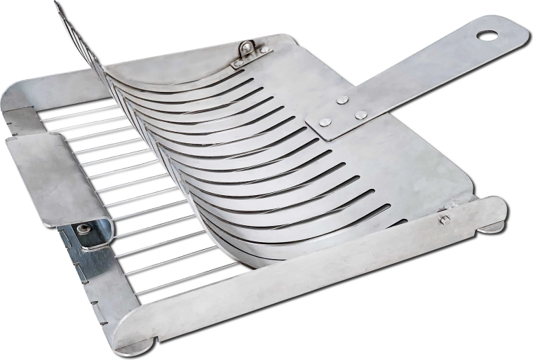 Nerezový kráječ na knedlíky 24 × 19 cm Kitchisimo