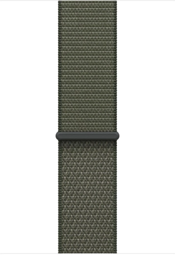 Sportovní řemínek v lesní zelené pro pouzdro 46 mm