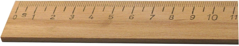 Dřevěné pravítko 500 mm KMITEX