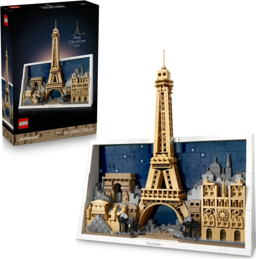 LEGO Architecture Paříž – město lásky stavebnice pro dospělé