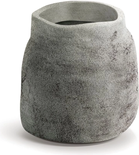 Květináč BOGE 46 cm v solně šedé barvě