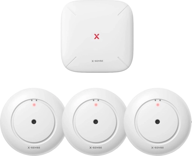 X-Sense chytrý senzor úniku vody SWS54 (základna SBS50 + 3× SWS51)