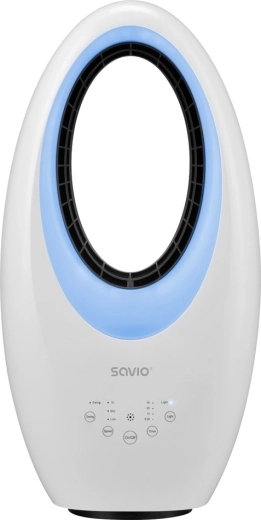 Savio bezlopatkový podlahový ventilátor s oscilací