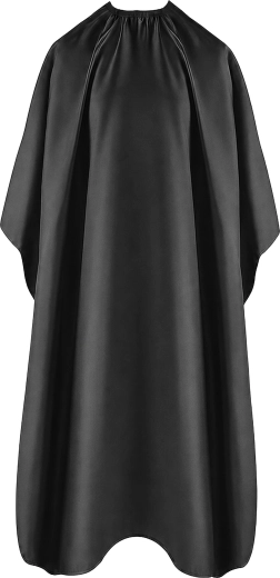 Černá voděodolná kadeřnická a barber peleryna 140 × 100 cm - 1 kus
