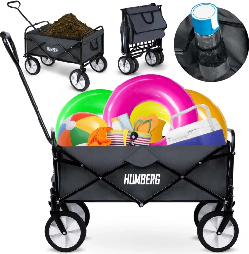 Skládací přepravní vozík 80 l HUMBERG