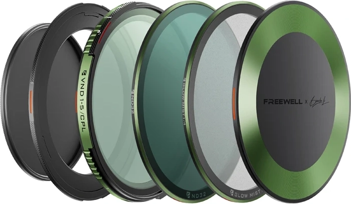 Sada variabilních filtrů ND/CPL Freewell Brandon Li 72 mm