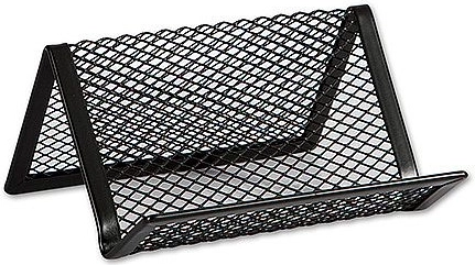 Kovový stojánek na vizitky Concorde, černý