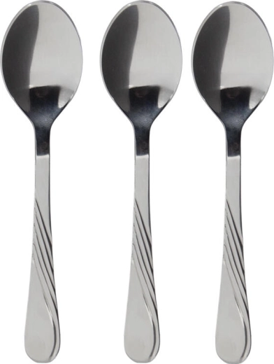 Moka lžičky z nerezové oceli CELESTRA, sada 3 ks