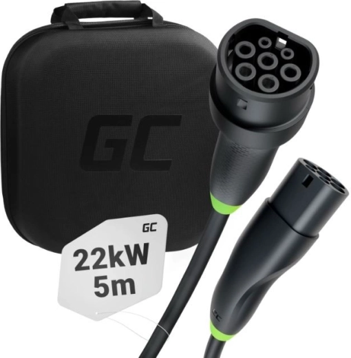 Nabíjecí kabel pro elektromobily GC Snap, 22 kW, 5 m, Typ 2