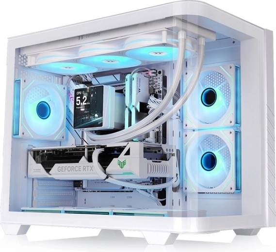 Počítačová skříň Vision 330 CR ARGB TG White