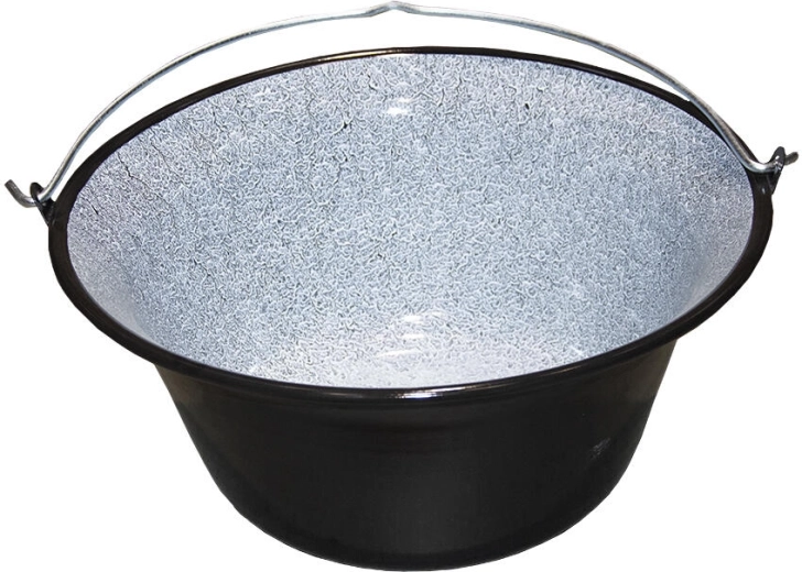 Kotlík 22 l ze smaltované oceli – černý