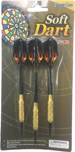 Brother závodní šipky 16 g s plastovými hroty (3 ks)
