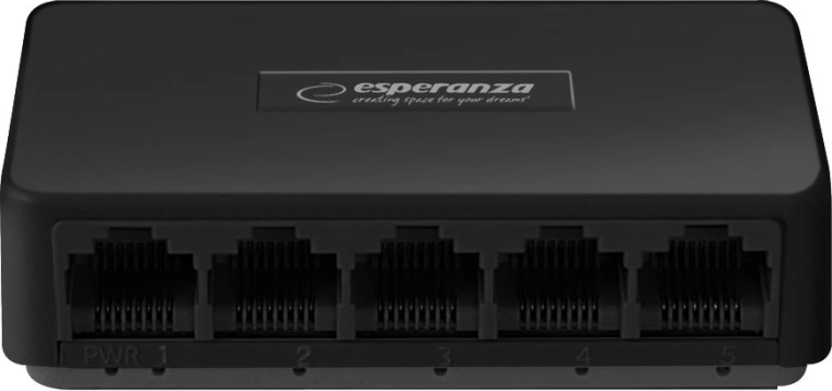 Gigabitový 5portový switch Esperanza ONYX