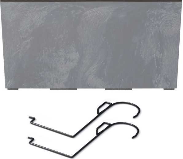 Truhlík Urbi Case Beton Effect W marengo s háky a vložkou