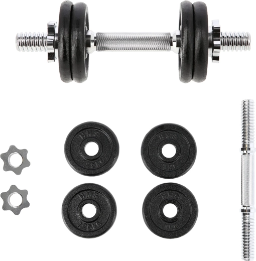 Jednoruční nakládací činka HMS SG01, 7 kg