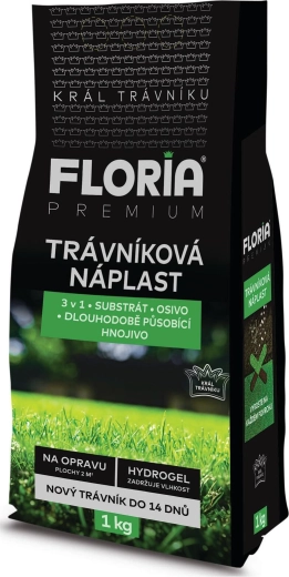 Trávníková náplast 3 v 1 1 kg FLORIA