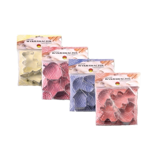 Sada zimních vykrajovátek na cukroví MONDEX, 4 ks