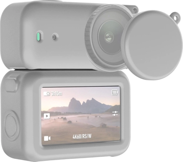 Silikonové ochranné pouzdro Puluz pro DJI Osmo Nano – šedé