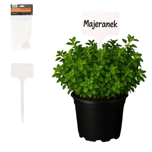 Plastové jmenovky na rostliny, sada 30 ks