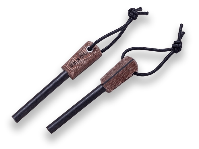 Křesadlo JOKER PD02 10 cm hnědé Micarta