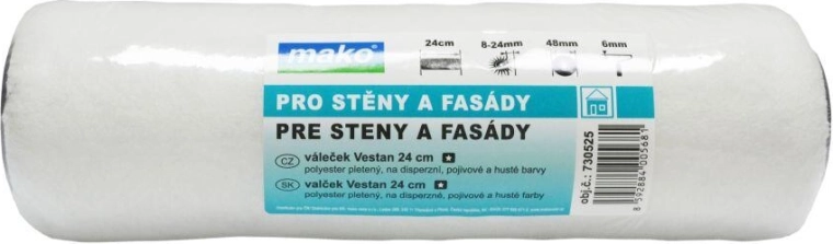 VESTAN malířský váleček náhradní 240 mm, průměr držadla 6 mm