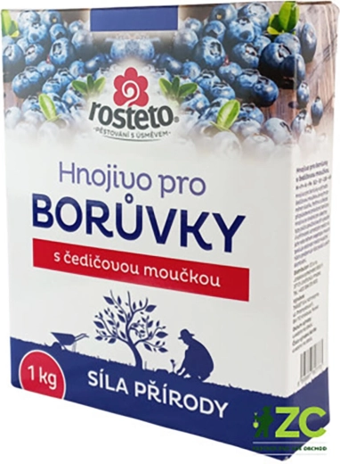 Hnojivo Rosteto s čedičovou moučkou na borůvky 1 kg