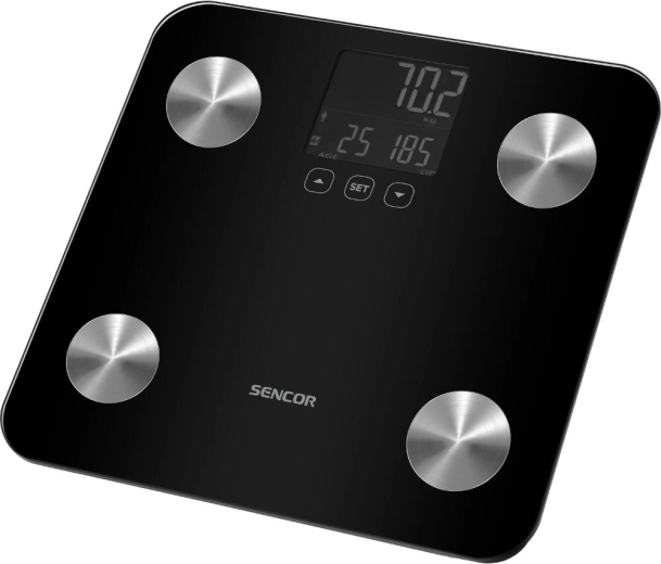Osobní fitness váha Sencor SBS 6026BK