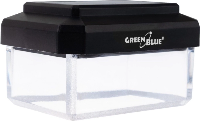 Solární LED čepice na sloupek 60 × 40 mm, teplá bílá 3200 K