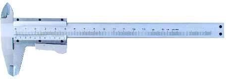 Posuvné měřítko 150 mm s aretačním tlačítkem